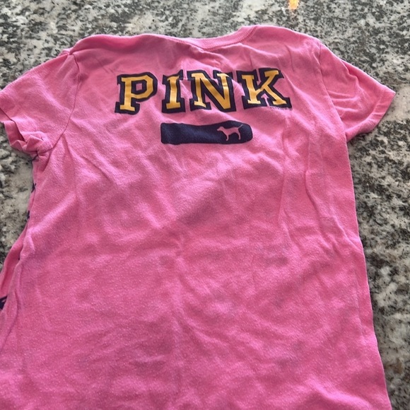 UW Pink VS Victoria Secret University of Washington Husky Shirt Vintage - Picture 4 of 6